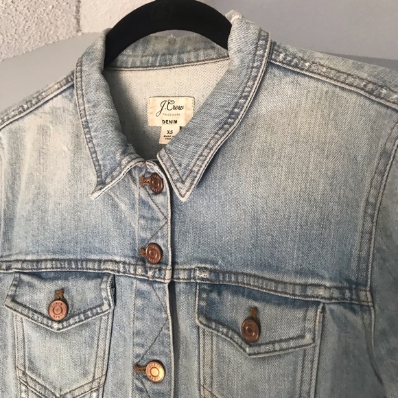 J. Crew Cropped Jean Jacket - Picture 4 of 7